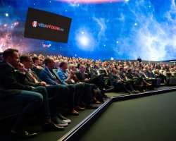 oslava v Planetariu